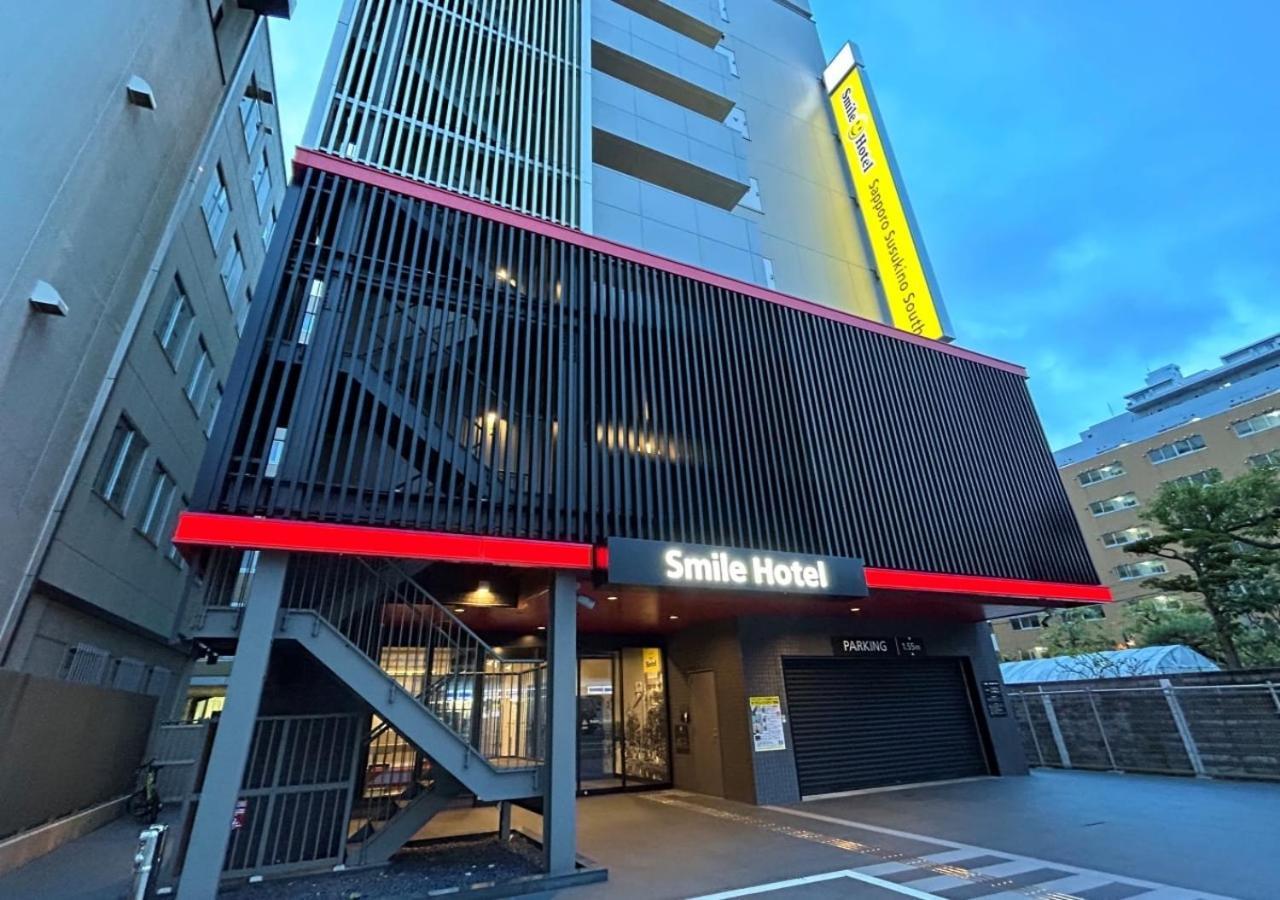 Smile Hotel Sapporo Susukino Minami Bagian luar foto